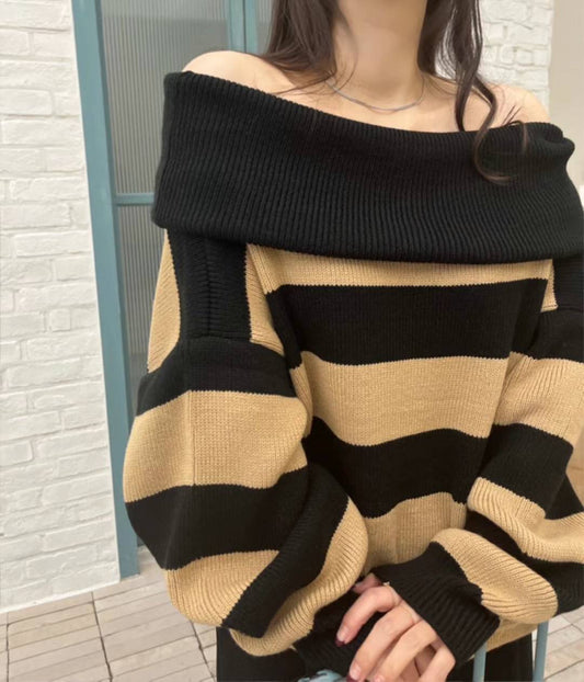 Cold Shoulder Sweater