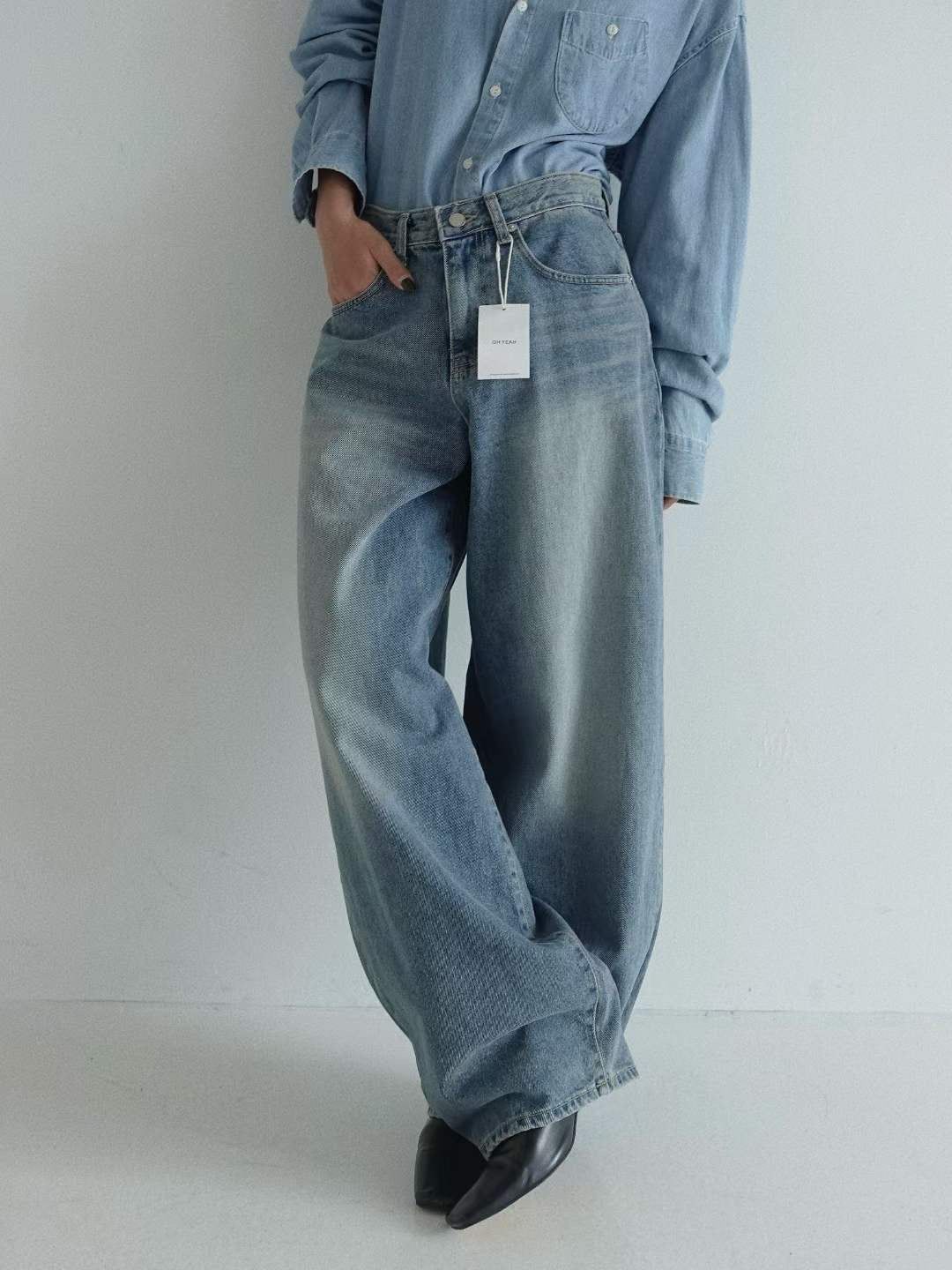 High Waist Balloon Jeans 501