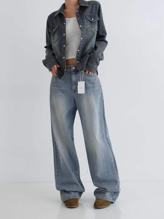 High Waist Straight Cut Jeans 511